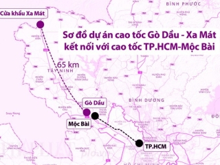 Tây Ninh sẽ triển khai làm cao tốc Gò Dầu - Xa Mát