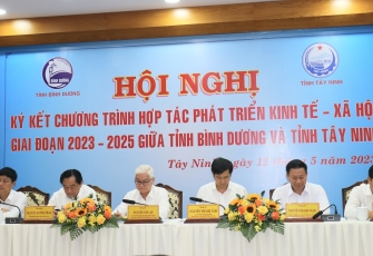 Bình Dương - Tây Ninh ký kết hợp tác phát triển kinh tế - xã hội